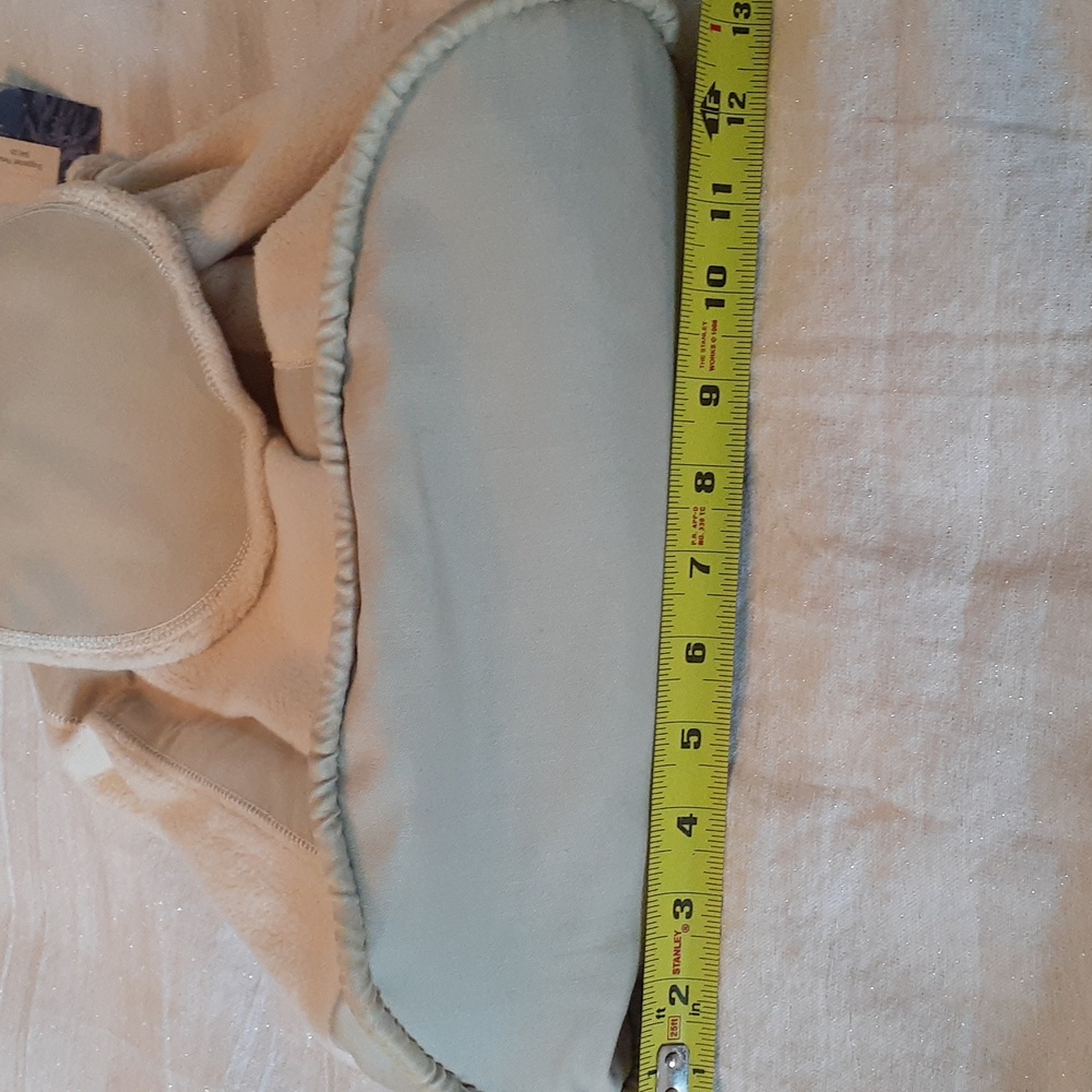 Studio Blue Plush Life light sand color large bucket bag backpack NWT - Picture 12 of 15